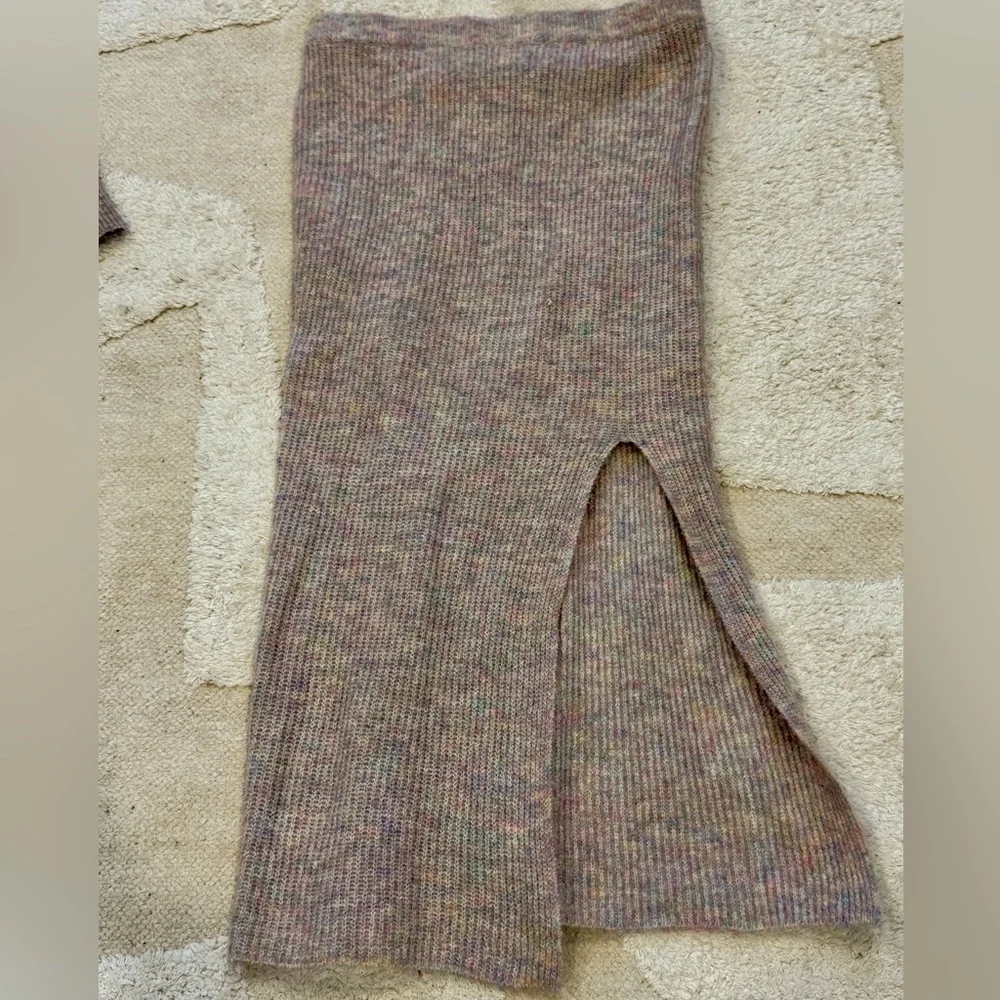 Heartloom Confetti Knit Jaden Skirt and Esther Sweater Set, Size M